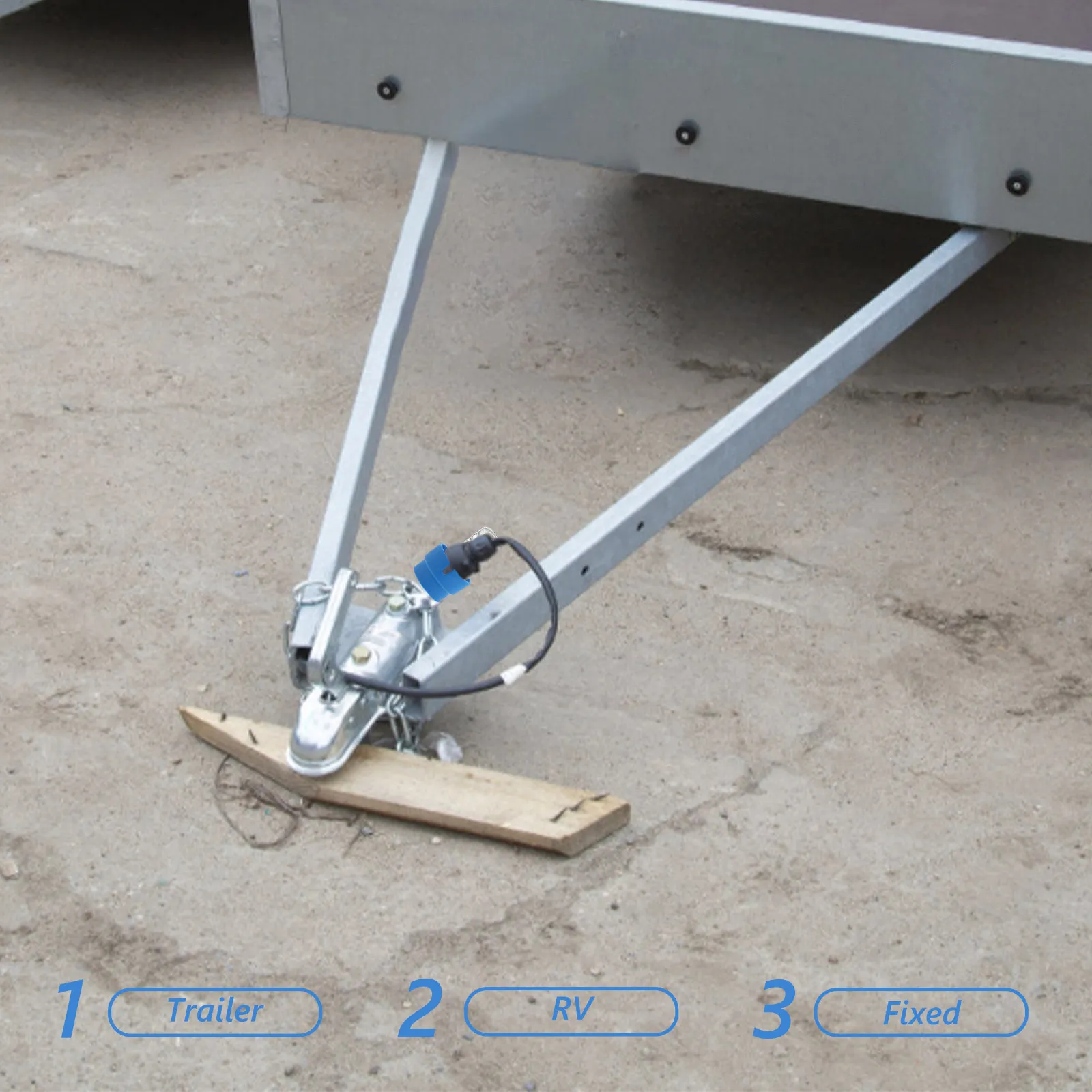 

Trailer Connector Holder for 7 Pin and 13 Pin Plug Socket Automotive Wiring Connectors Waterproof Dustproof Heavy Duty Rv