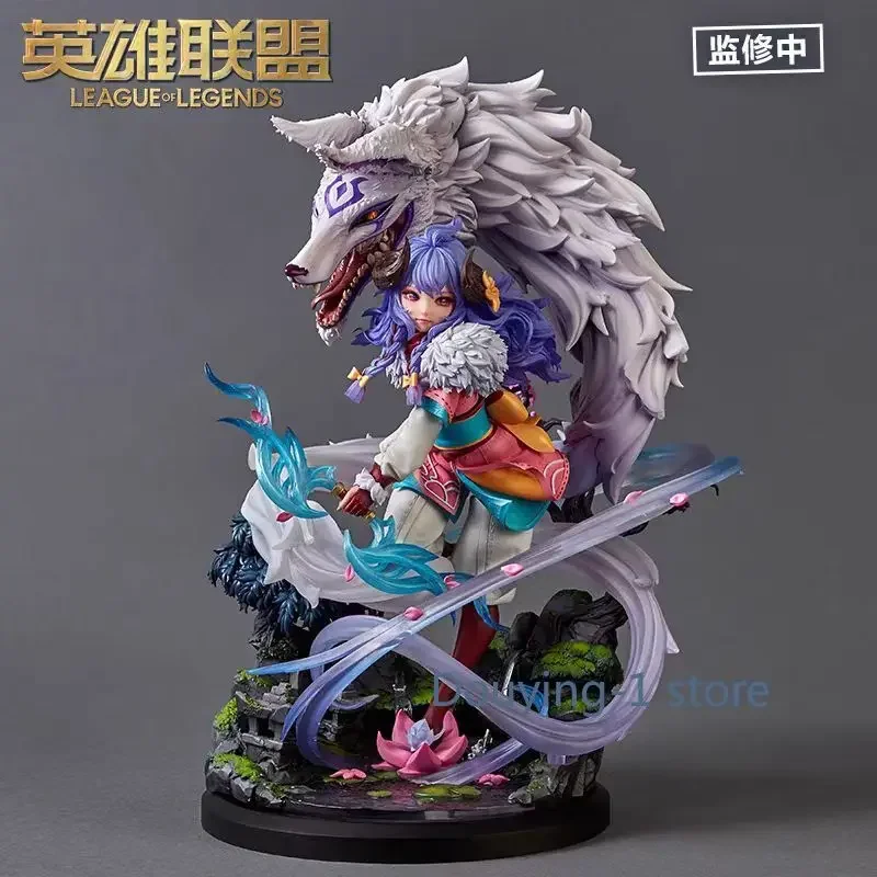 

; League of Legends Spirit Blossom Kindred 1:6 Sculpture Game Official Peripheral Large Ornament In Stock