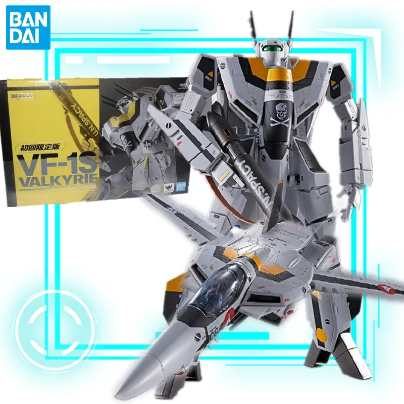 BANDAI-figura de Macross de La Fortaleza Super Dimension, Kit de modelos especiales de Valkyrie, Roy, Focker, regalo de Navidad