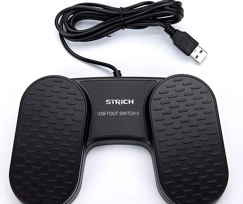 Applicable to USB foot switch custom shortcut foot pedal 2 meters freeze image switch