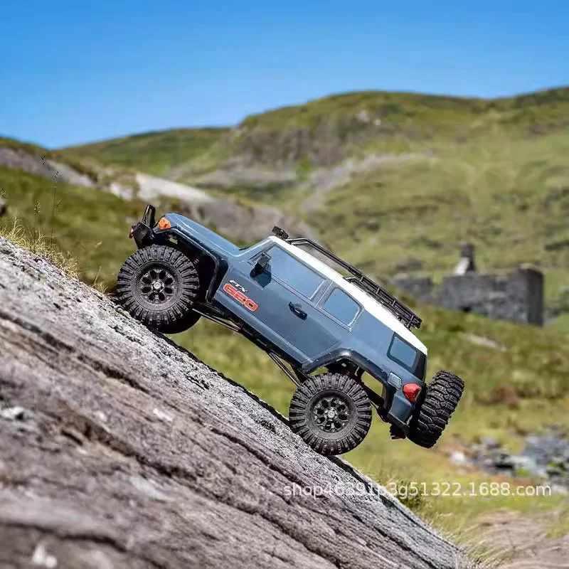 RGT Ruitai EX86120 1/10 simulazione FJ Kuluze RC telecomando veicolo da arrampicata elettrico fuoristrada modello a quattro ruote motrici