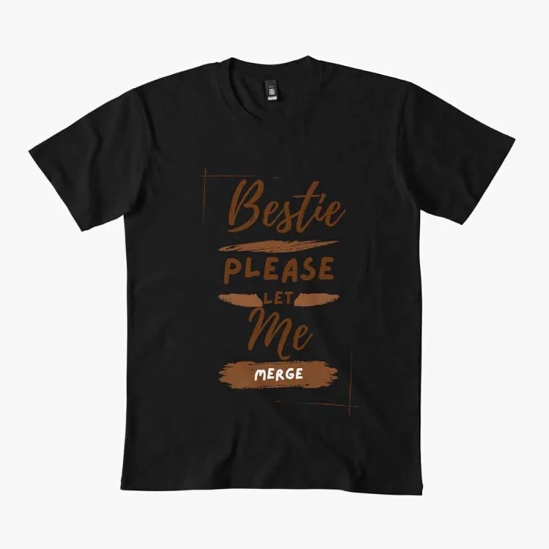 

Please Let Me Merge Funny Git merge system admin humor T Shirt for developer Graphic clothes All size tops S-6XL