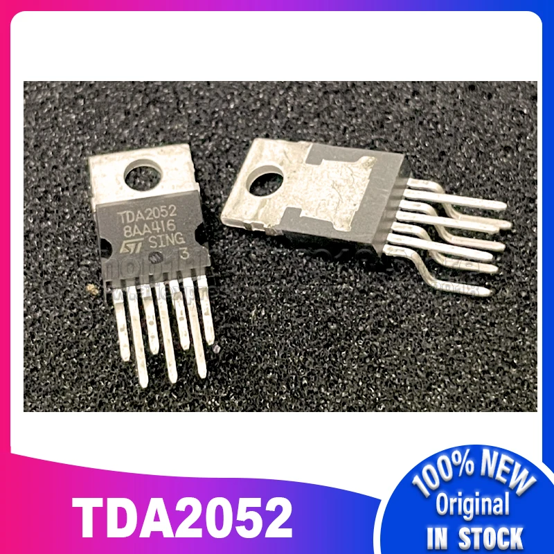 

10 ~ 50 шт./лот TDA2052 TO220-7 100% новый оригинальный запас