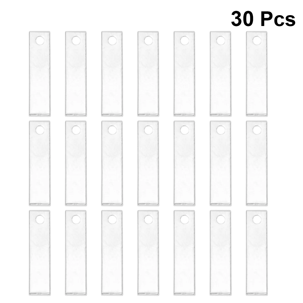 

30 Pcs DIY Jewelry Pendant Making Pendants Charm Geometry Clothes Single Hole Stylish