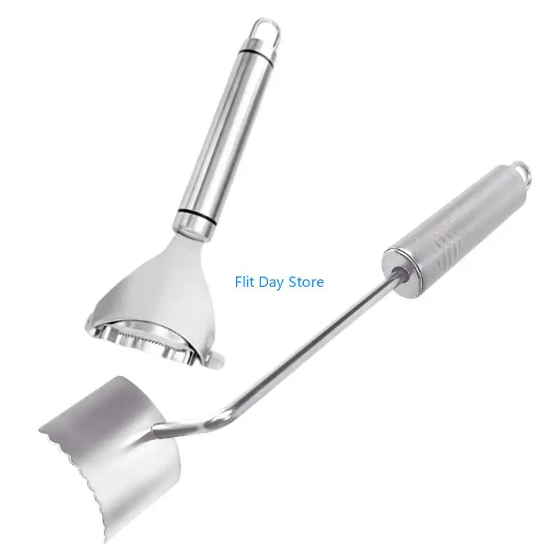 F92C Ergonomic Handle Corn Stripper Steel Handheld Manual Corn Peeler for Safe Handling Efficient Kernel