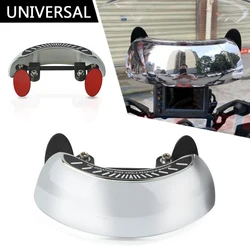 Windscreen 180+ Degree Blind Spot Mirror Wide Angle Rearview Mirrors For SUZUKI VL800 VZ800 INTRUDER C800 M800 BOULEVARD C50 M50