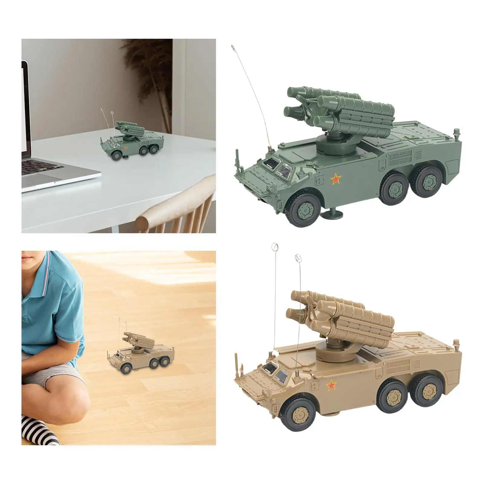 1:72 Panzerfahrzeug-Modellbausätze, Simulation, Ornament, Kampfwagen-Bausatz für Andenken, Kinder, Jungen, Partygeschenke, Zuhause, Kinder