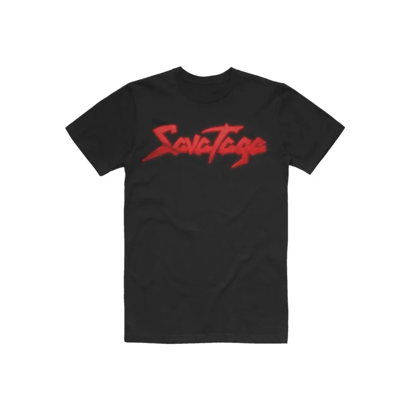 

Savatage Красная футболка с логотипом