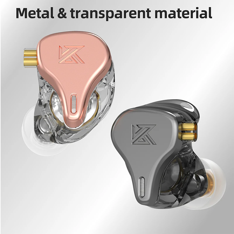 KZ  HBB DQ6S Wired Earphone Bass HIFI Earbuds In-Ear Monitor Noise Cancelling Music Sport Headset Crinacle CRN ZEX PRO