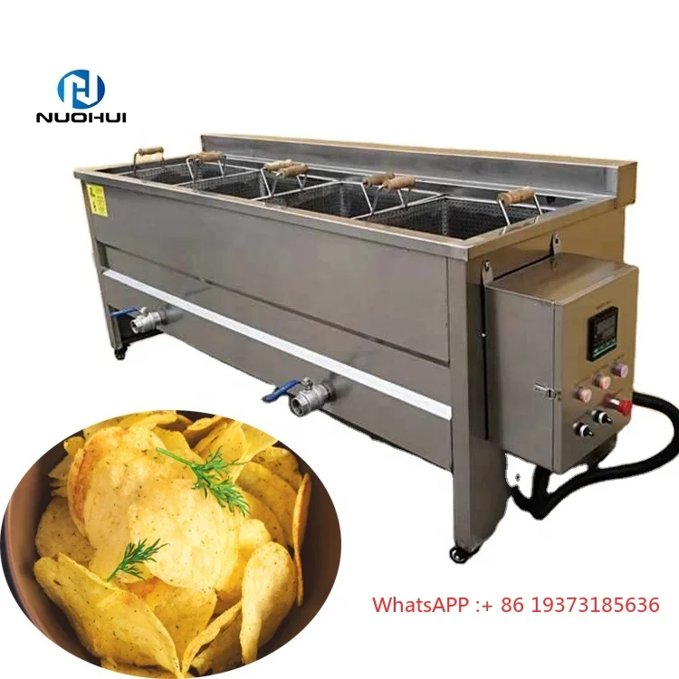 

Professional Gas Fryer For Commercial Use Potato Chips French Fries Fryer Automatic Frying Machine Used Gas Deep Fryer