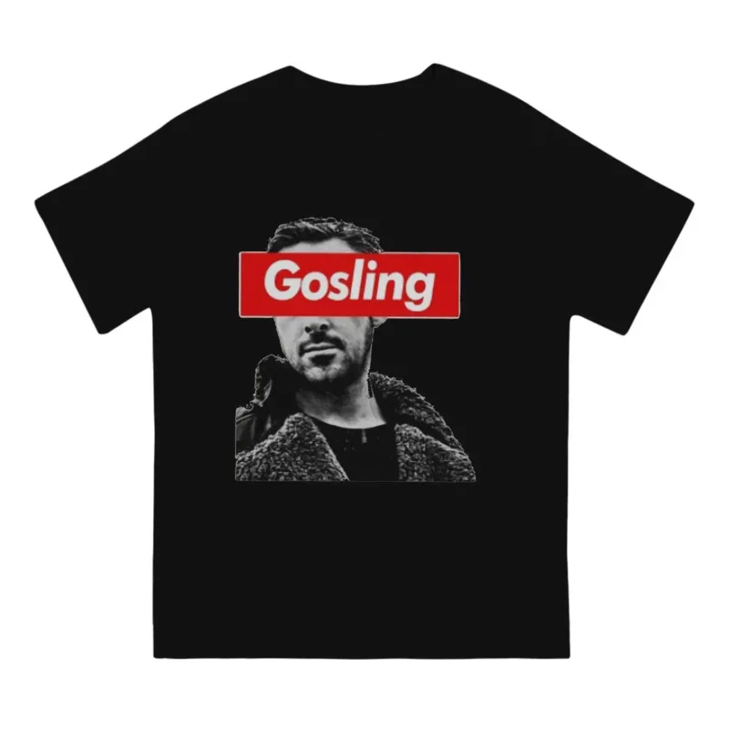 Cool S-Supremes T-Shirts Men Round Neck Cotton T Shirt Ryan Gosling Short Sleeve Tee Shirt 4XL 5XL 6XL Clothes