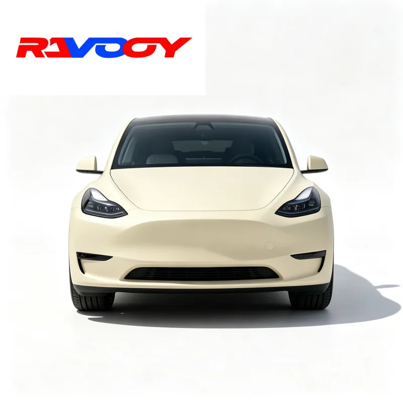 PET matte beige color, with self-adhesive vinyl film, highly durable, suitable for car paint surface protection and modification 4