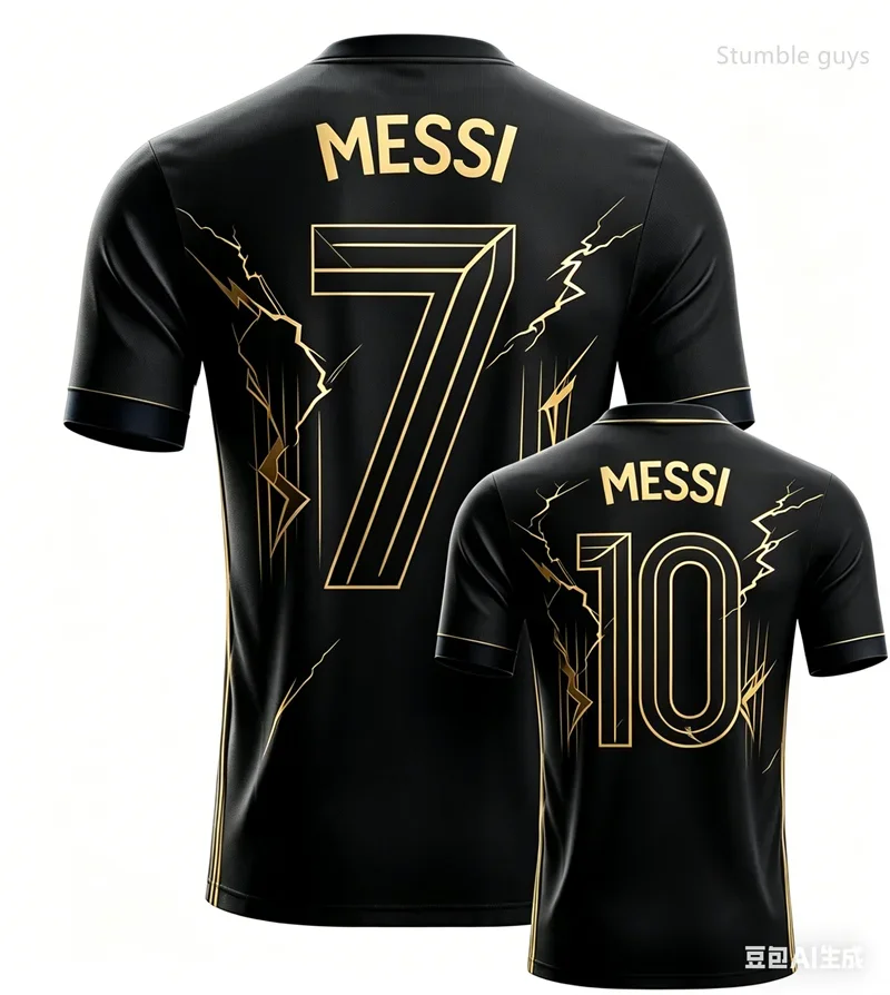 Mens Summer Oversized Messi 10 Football T-shirt Short Sleeve Fashion Sportswear Athletic Daily Wear Tops Kids Clothes