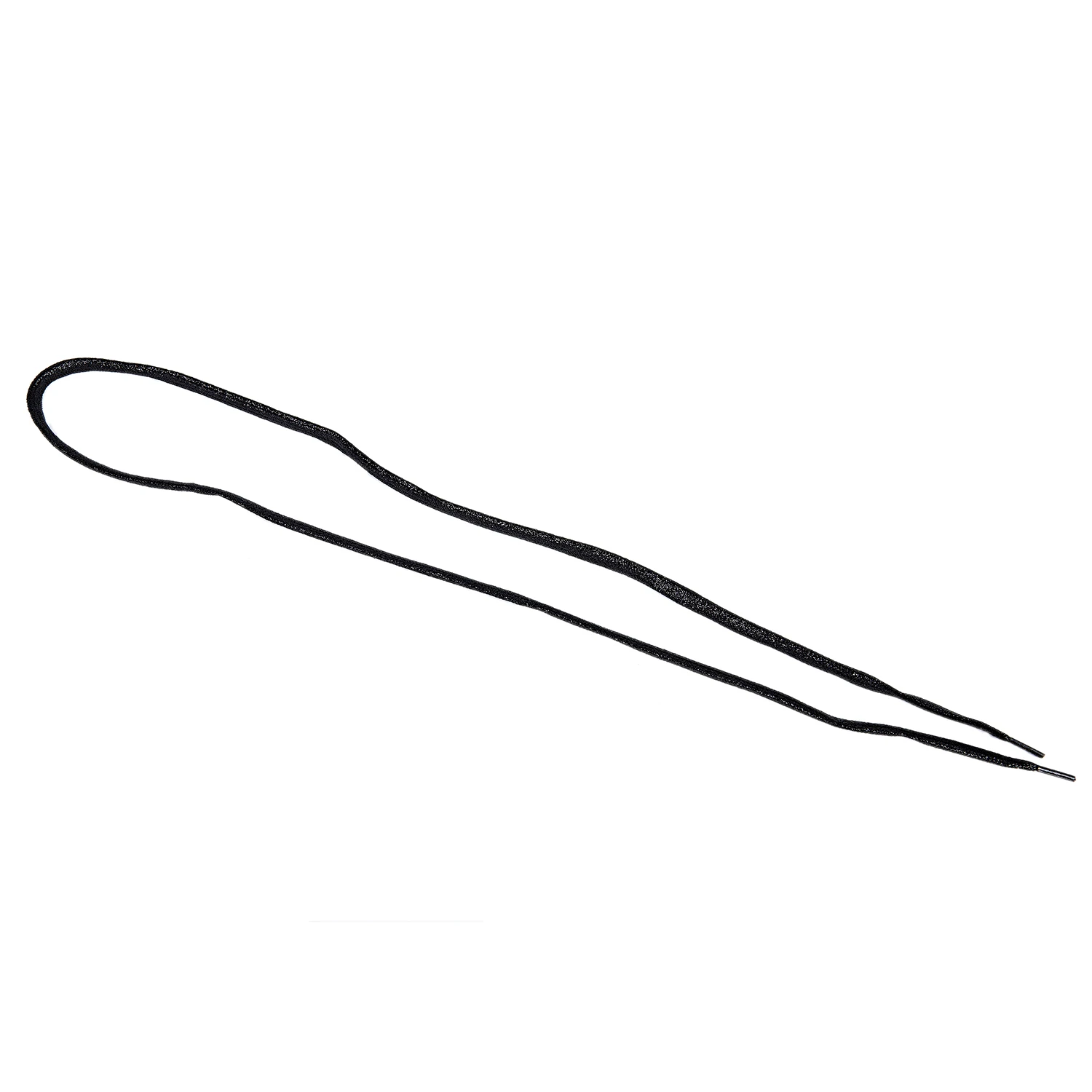 FZFZ shiny flat 1 pair laces in shoe lace black