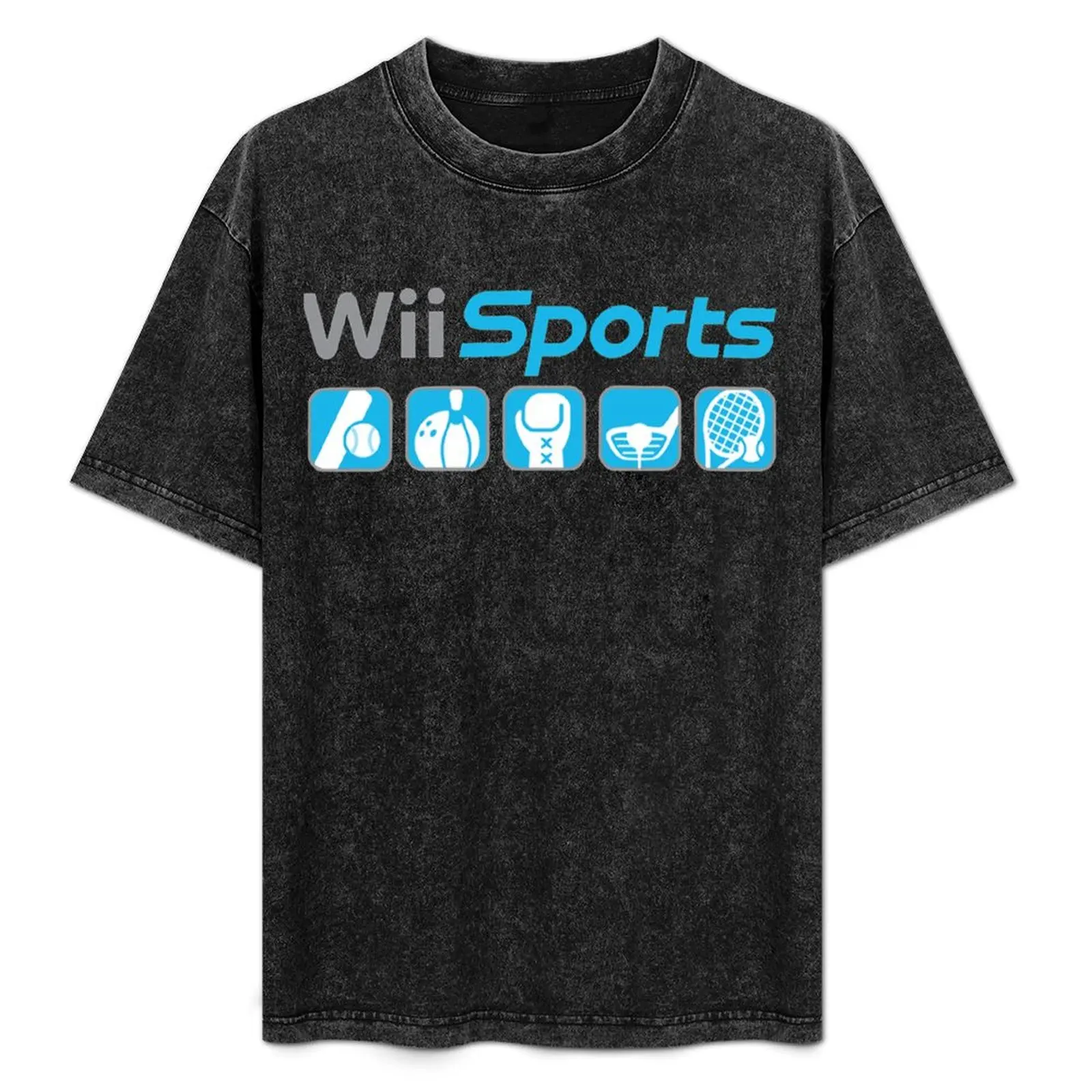 

Wii Sports T-Shirt Regular Fit Plain Tee Shirt