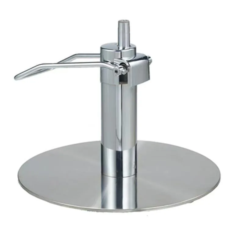 Hair Salon Chair Base: Square Plate, Round Plate Stainless Steel Accessories for Barber Chairs Chassis