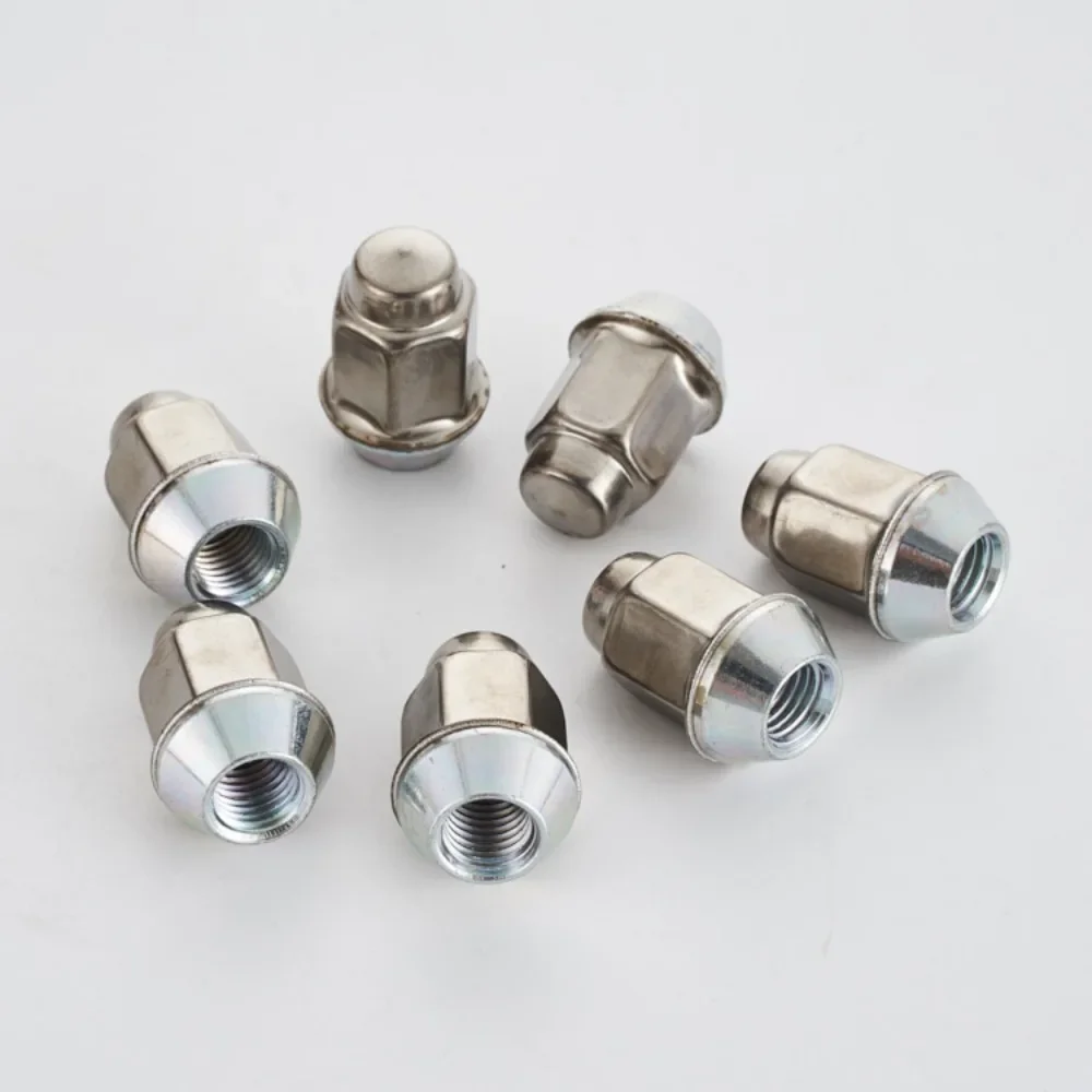 1pc Stainless Steel Wheel Lug Nuts Screws for Buick Series M12x1.5 | Hex19mm | Thickness 36mm