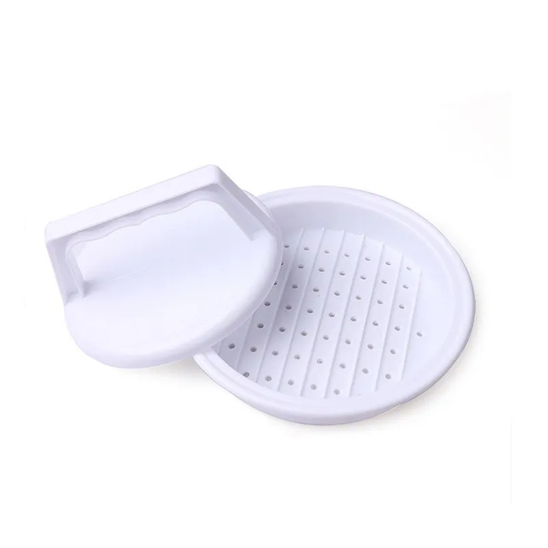 Hamburger Press Patty Maker Burger Press 3 in 1 Non-Stick Meat Beef Veggie Hamburger Mold Kitchen Gadgets to Make Patty