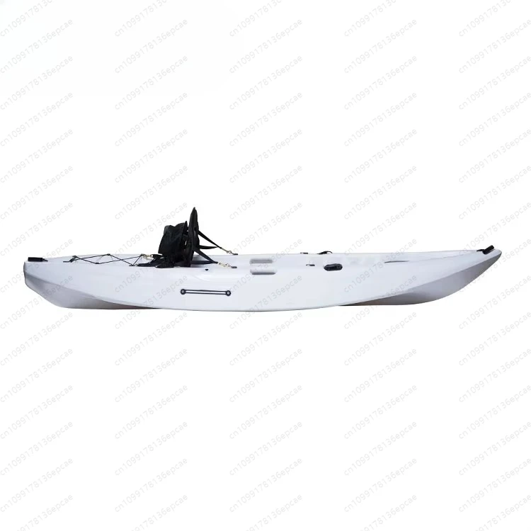 Lightweight 2.8-meter single-seat top fishing kayak inflatable high-density polyethylene and polyethylene rowing