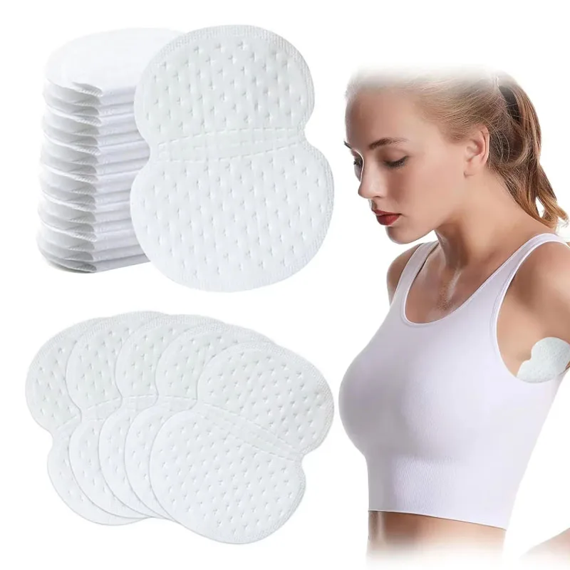 20/30/40/50/100pcs Underarm Sweat Pads, Washable Sweat Absorbing Guards, Dress Sweat Perspiration Pads Shield