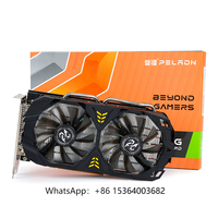 TJXL-Best Price AMD Radeon RX580 8GB Gaming Graphics Card RX 580 GDDR5 256-bit 2048SP 6-pin Dual Fan PC Video Card GPU for Deskt