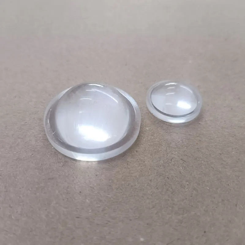 2pcs Aspheric Optical Glass Plano-convex Lens Condensor Projection Lamps Lenses