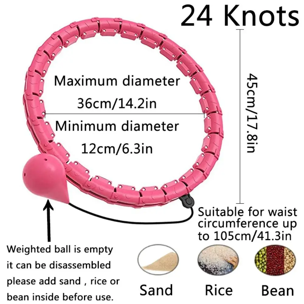 طوق مناسب ذكي قابل للتعديل ، عقدة قابلة للفصل ، معدات تمارين البطن ، مقاس 24 ، 28 ، 36
