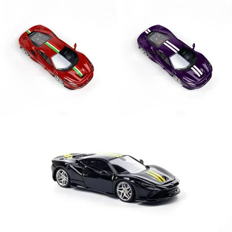 

U2 1:64 novitec F8 Red / Purple / Black limited399 Resin Model Car