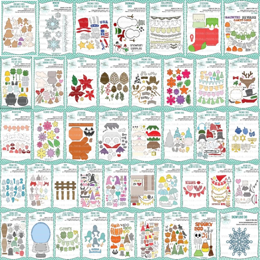 Big Sale Christmas Metal Cutting Spiders and ghosts Frame dies 2024 New Templates DIY Scrapbooking Paper Making Crafts Cuts