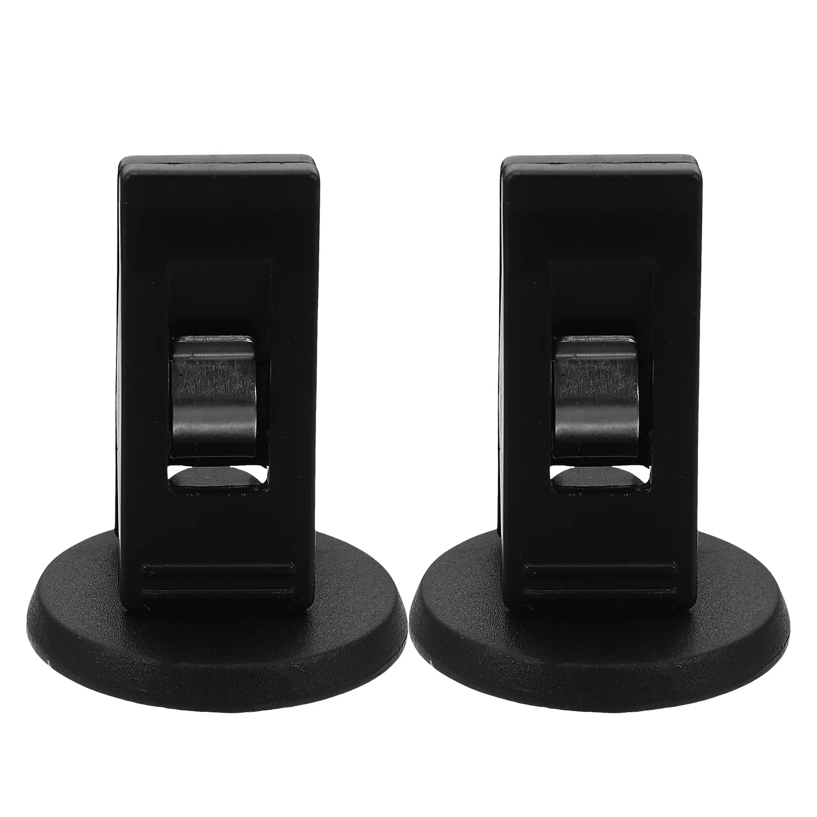 

2pcs Multi-Function Card Holder Transparent T-Shape Ticket Folder For Car Truck Fridge Plastic Bill Clip Office Binding Supplies