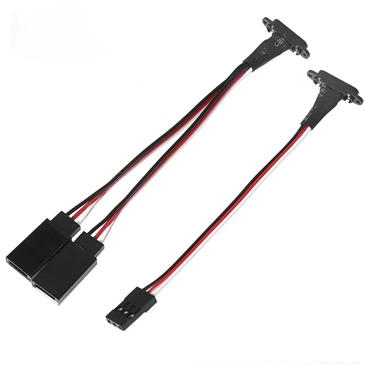 

Magnetic Snap-on JR Extension Cable 1-to-2 Y R401Cable for RC Models