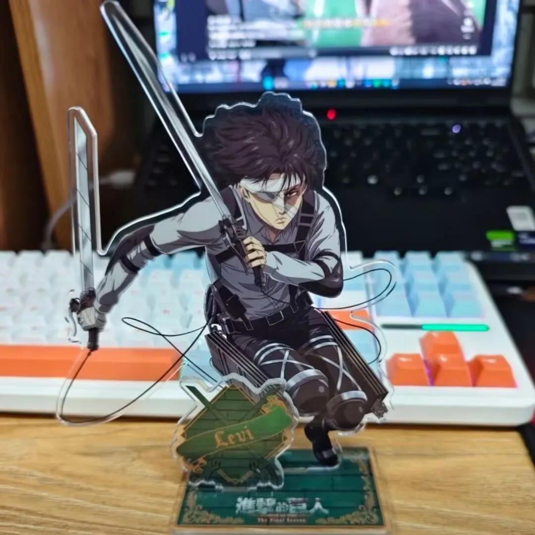 

Периферийная подставка «Атака Титанов» «Леви» представляет собой высококачественный стильный кулон и украшение стола, совершенно новый, дешевый и высококачественный.