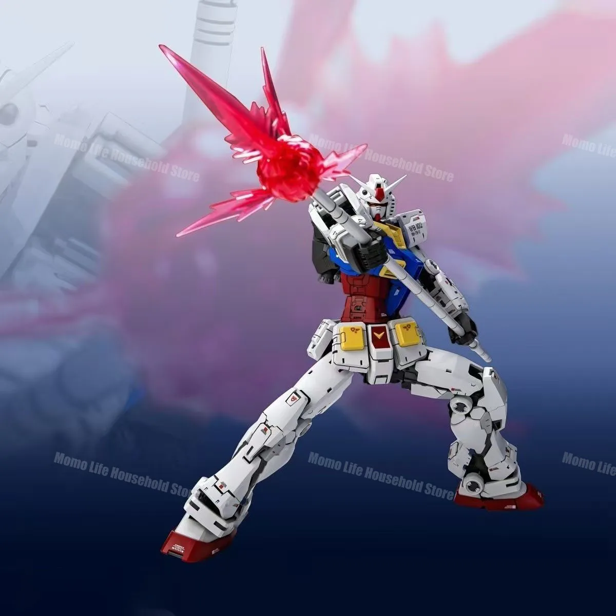 متوفر في المخزون FATCAT نموذج Rx-78-2 Mg 1/100 مقياس خاص Rg 1/144 2.0 نسخة موسعة تجميع نموذج أطقم ألعاب هدايا شخصيات الحركة