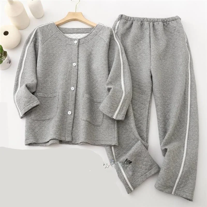 elderly-sleepwear-zipper-easy-on-off-full-range-of-motion-patient-care-clothing-acupuncture-stroke-paralysis-bedridden-long-s