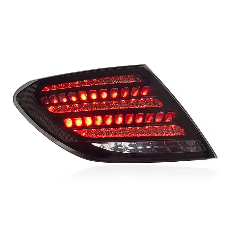 New style Auto Lighting Systems Sequential Taillights for Benz for C Class W204 2007-2014 Rear Light C180 C63 Car Accessories LE