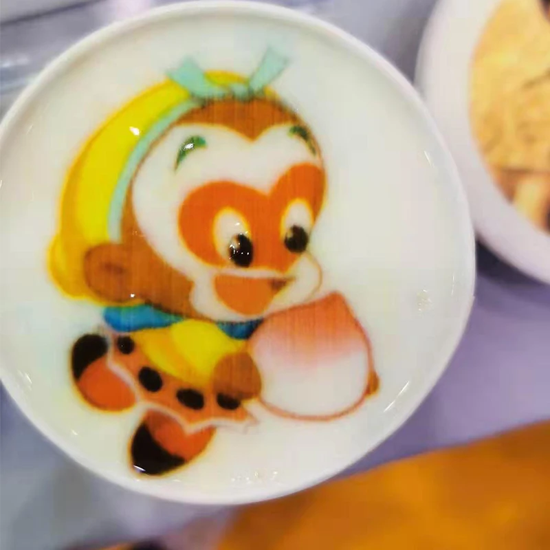 STLF JW EVEBOT ماكينة القهوة الأوتوماتيكية لون صورة شخصية القهوة لاتيه الفن طابعة نافثة للحبر الصالحة للأكل الحبر فندق مقهى التجاري ريس