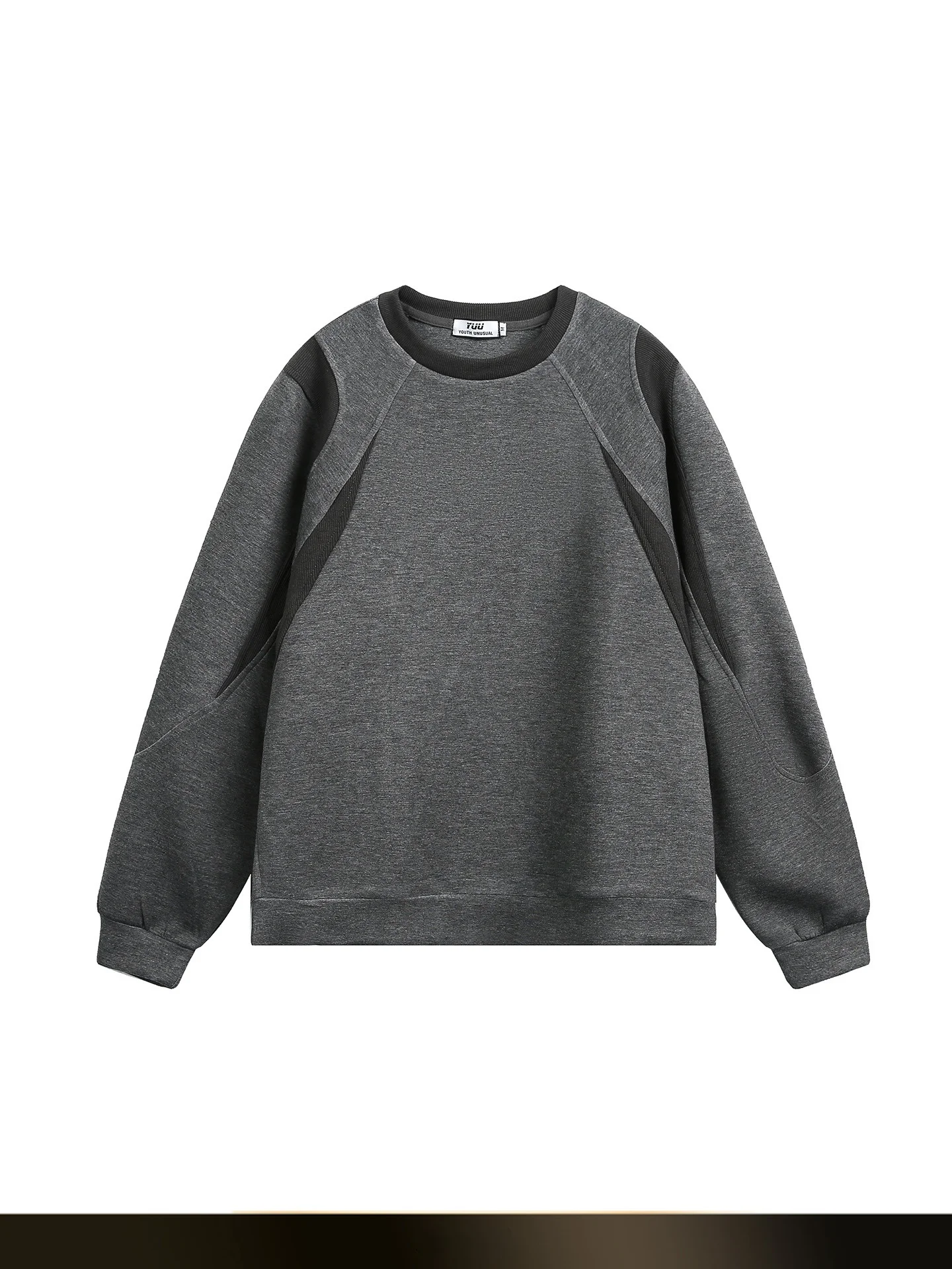 

Мужской свитшот NTED в американском ретро-стиле с цветными блоками, круглым вырезом, повседневный, в стиле оверсайз, для пар, уличная одежда