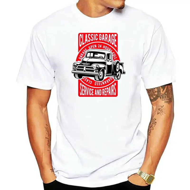 

Newest Fashion Pick Up Truck T-Shirt - Muscle Car Classic American Car Hot Rod O-Neck Hipster Tshirts