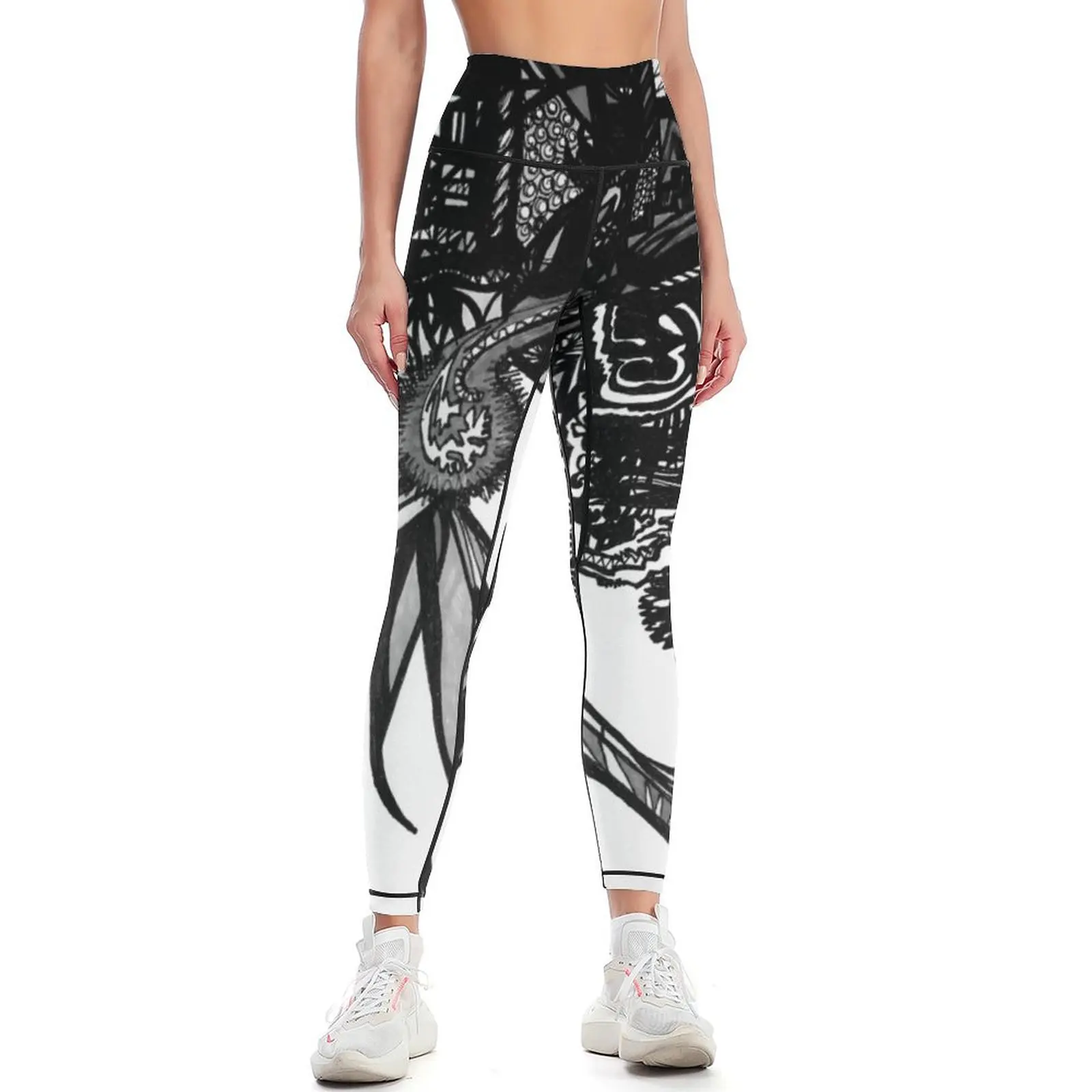 

Manifest Flower Leggings gym's sportswear Pants sport Womens Leggings