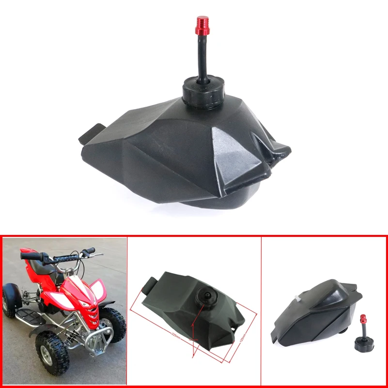 Gas Petrol Fuel Tank For 2 Stroke 47cc 49cc Chinese Mini Moto Motorcycle Kids ATV Quad 4 Wheeler Dirt Bike Minimoto