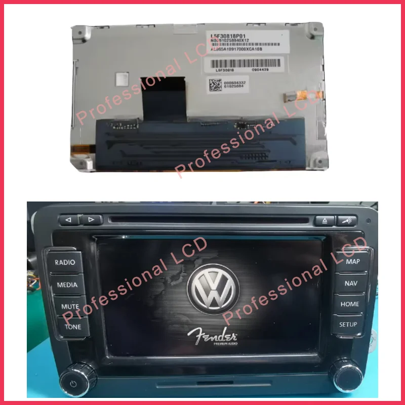 

L5F30818P01 L5F30818P02 L5F30818P03 L5F30818P05 L5F30818P014 ЖК-экран для VW Volkwagen RNS510 Автомобильное радио Navigaiton