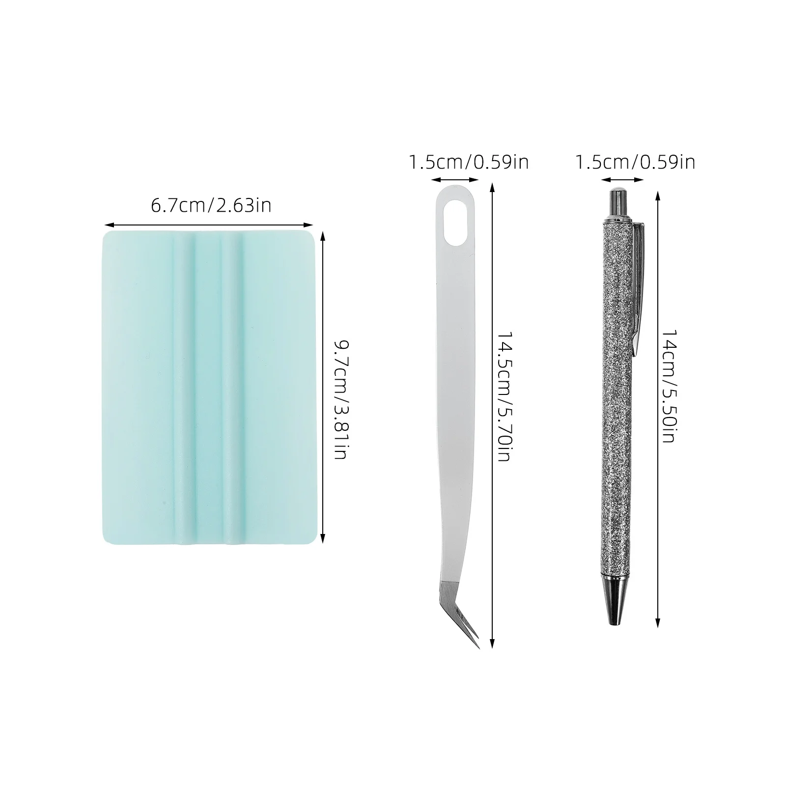 1 set 1 set di strumenti per diserbo set kit per intaglio del vinile in acciaio inossidabile per fai da te scrapbooking pinzette in metallo rodo forniture artigianali