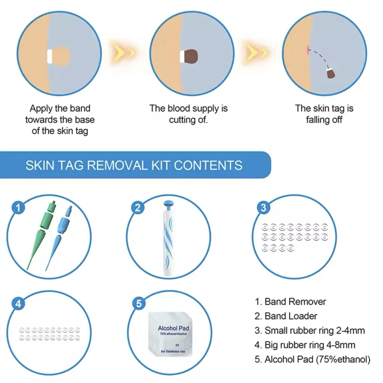 Automatic Micro Skin Tag Remover Standard and Micro Skin Tag Removal Kit Remover Facial Care Beauty Tool