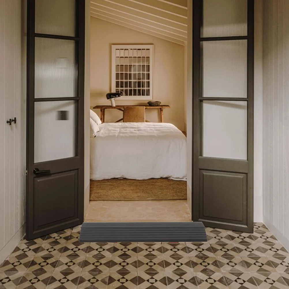 

2Pcs Threshold Ramp Pad for Robot Vacuum Cleaner Plastic Anti-Slip Ramps for Home Indoor Steps Entryway Doorway Transition