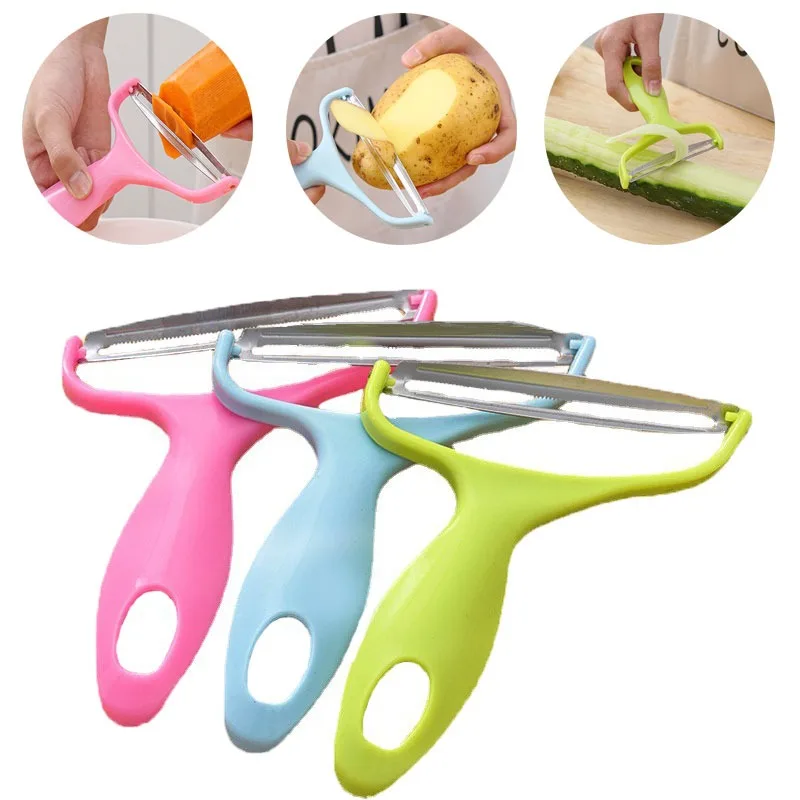 

Stainless Steel Fruit Peeler PP Handle Vegetable Planer Fruit Planer Kitchen Tool Gadgets for Home Vegetable Tools