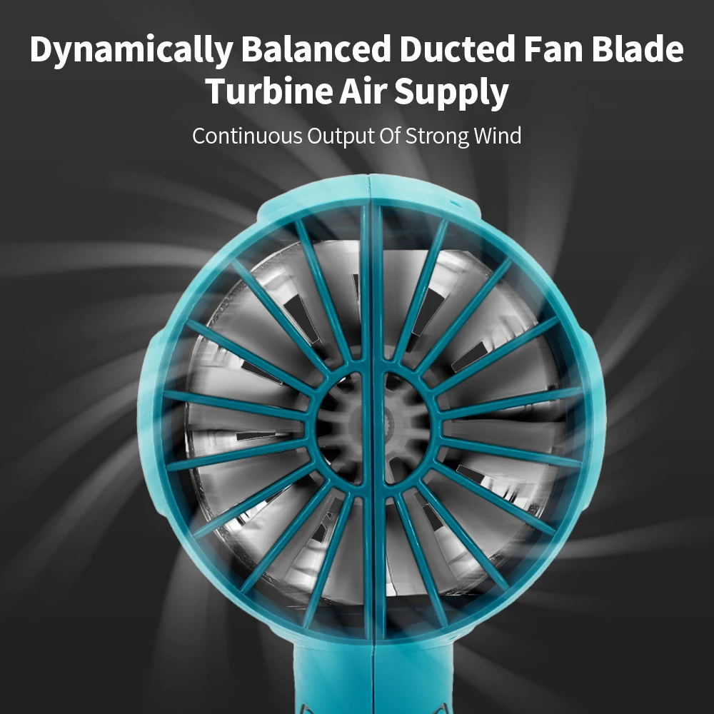 منفاخ هواء كهربائي محمول باليد مروحة نفاثة لاسلكية عالية الطاقة مزيل الغبار والثلج مروحة توربينات لبطارية ماكيتا 18 فولت-21 فولت #6