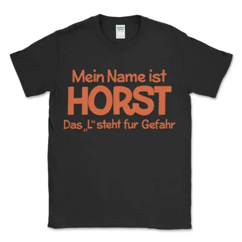 Neu Mein Name ist Horst lustige Sprüche Unisex Geschenk Premium T-Shirt