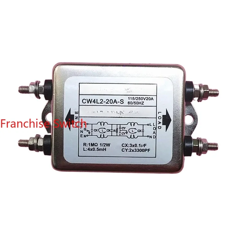 

10PCS Bipolar Power Filter CW4L2-20A-S Purifier 220V
