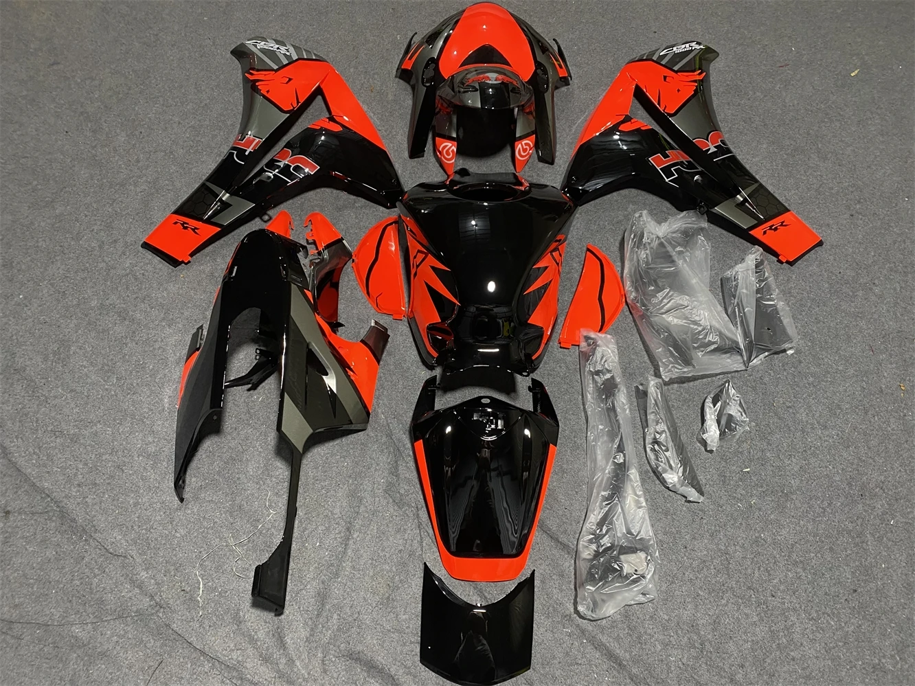 Motorcycle Fairing Kit fits CBR1000RR 2008 2009 2010 2011 CBR1000 08 09 10 11 Year Fairing Black Red Grey motorcycle housing