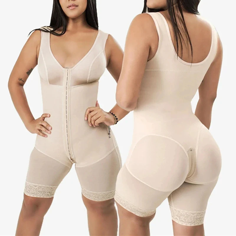 Bodyshaper Fajas Colombian Full Body Shapers Reducing and Shaping Girdles for Women Post Surgery Slimming Girdles Flat Stomach